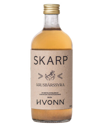 Hvonn Skarp Krusbærsyre Drik Af Stikkelsbær  500 Ml