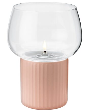 Hygge Hurricane Lygte  Rose
