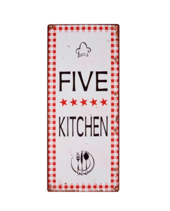 Ib Laursen  -star-kitchen Metalskilt
