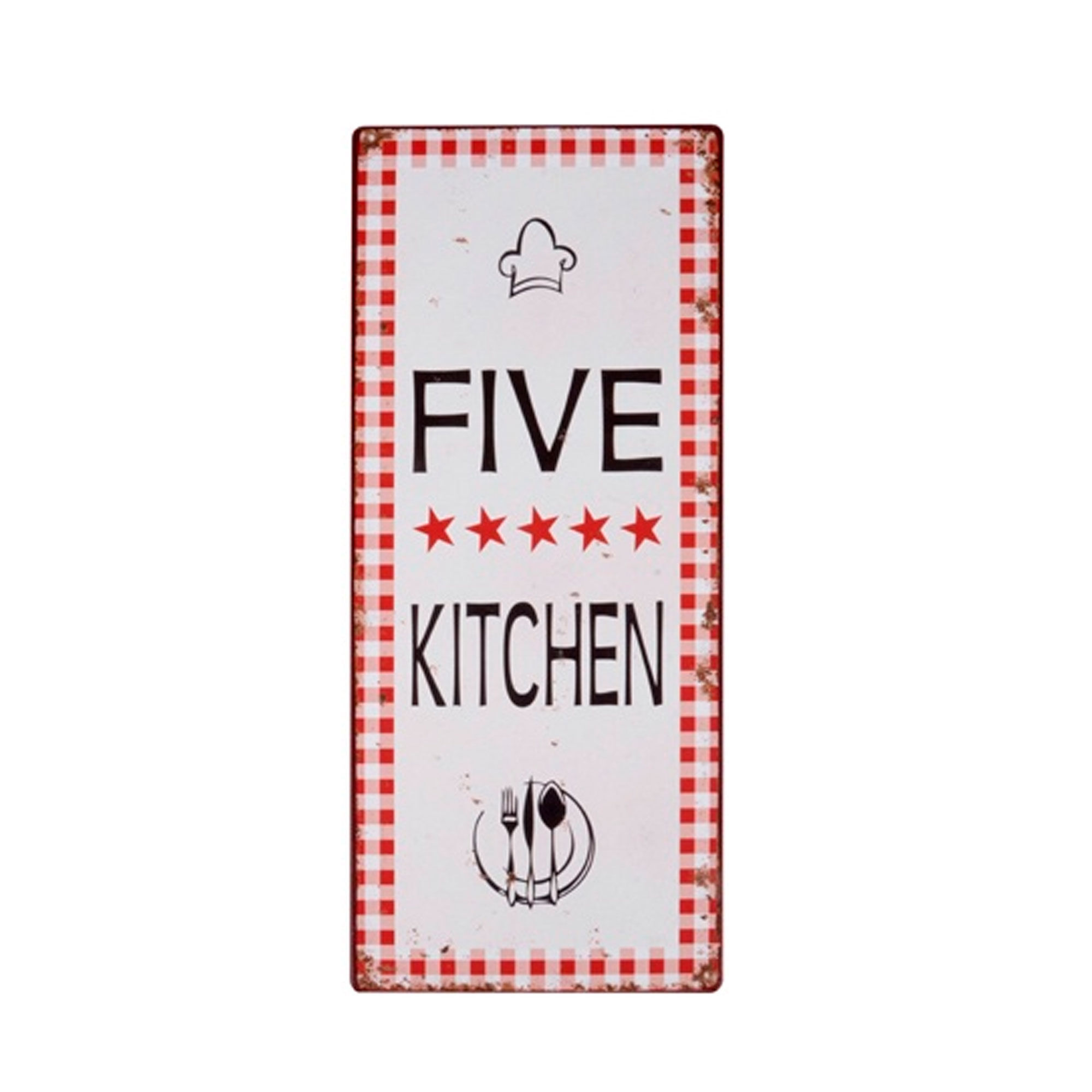 Ib Laursen -star-kitchen Metalskilt