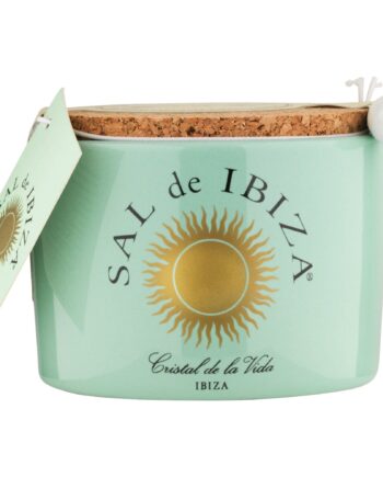 Ibiza Fleur De Sel  Naturligt Salt   En Keramikkrukke