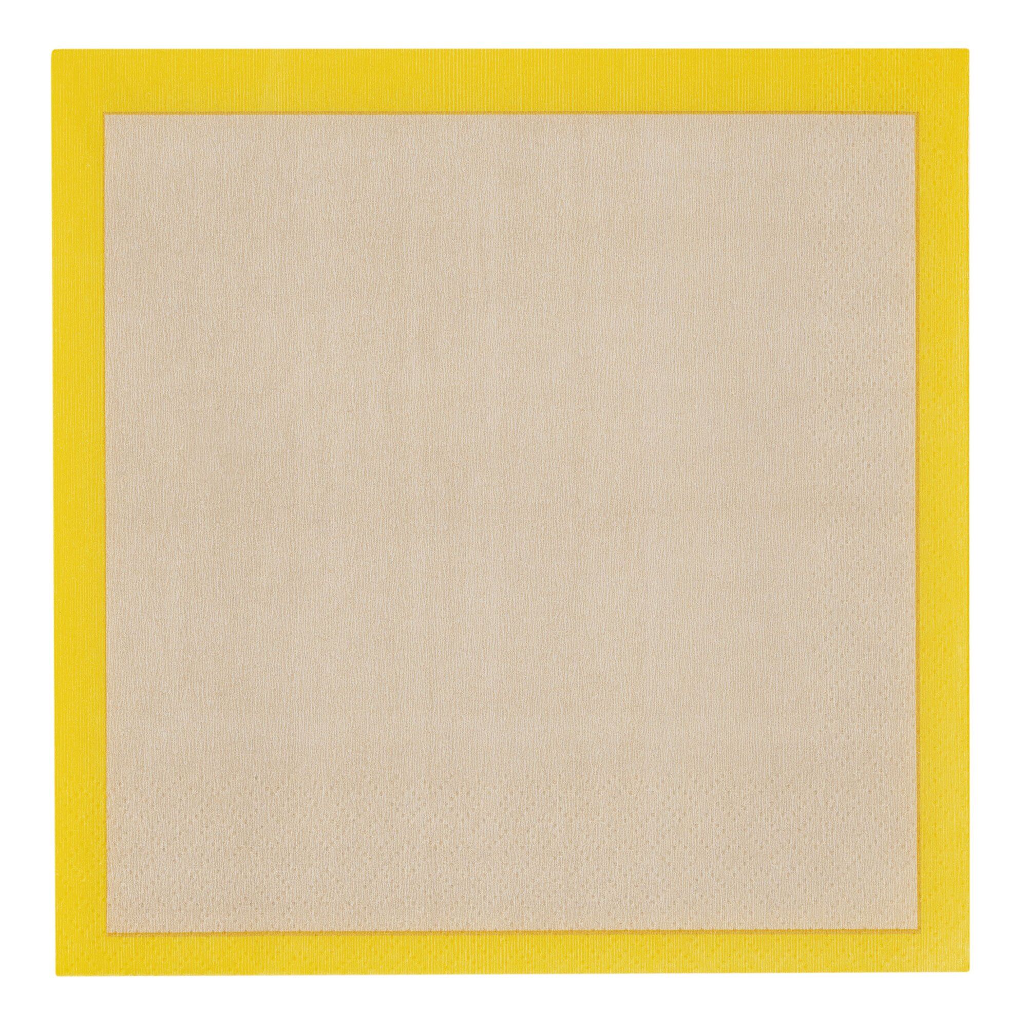 Iittala Play Papirserviet 33x33 Cm Beige Gul