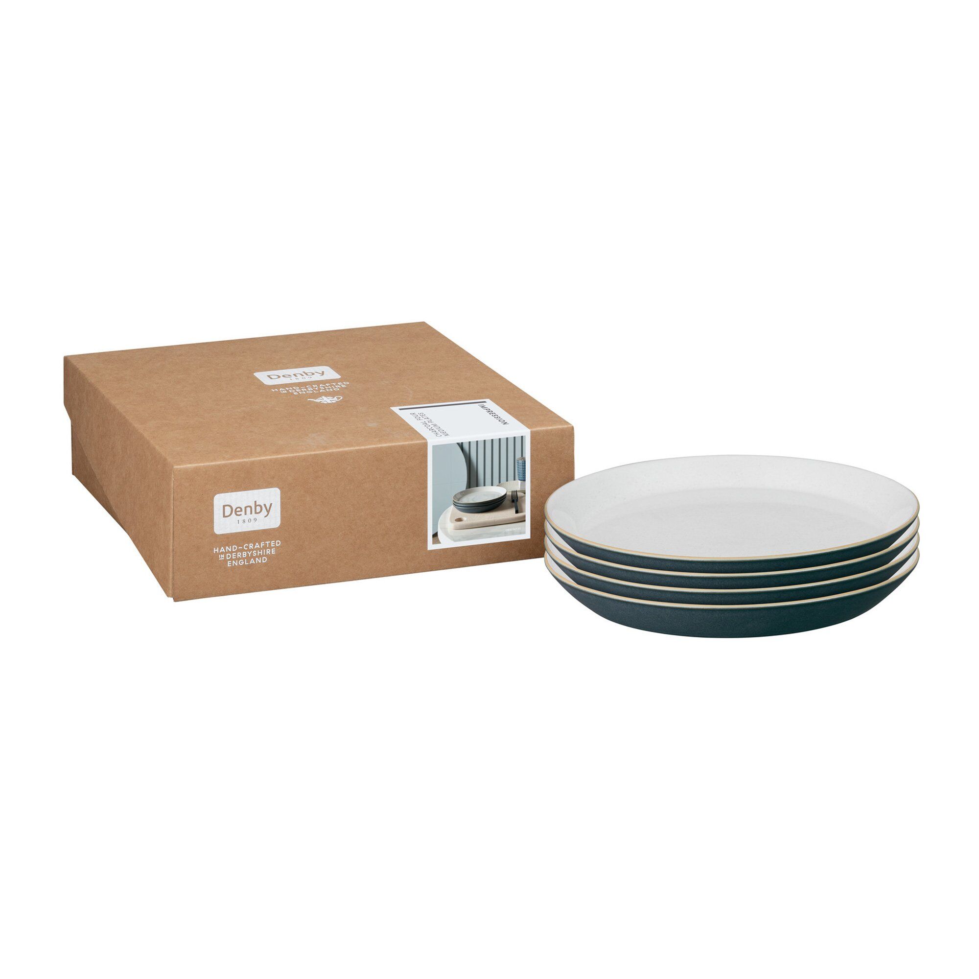 Impression Frokosttallerken 21 Cm Stk Charcoal