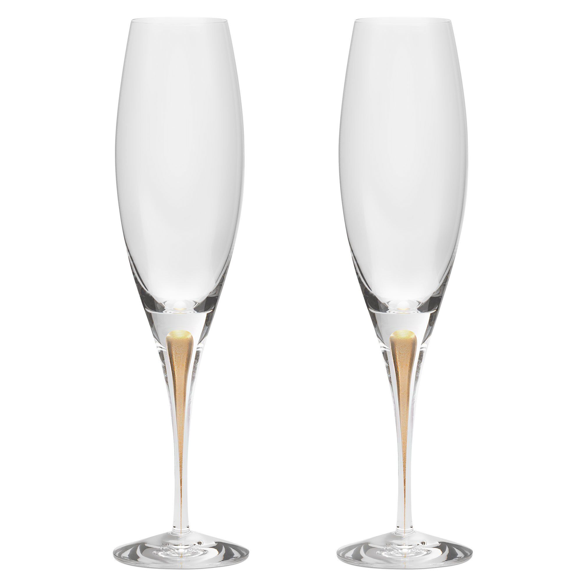 Intermezzo Champagneglas Guld Stk