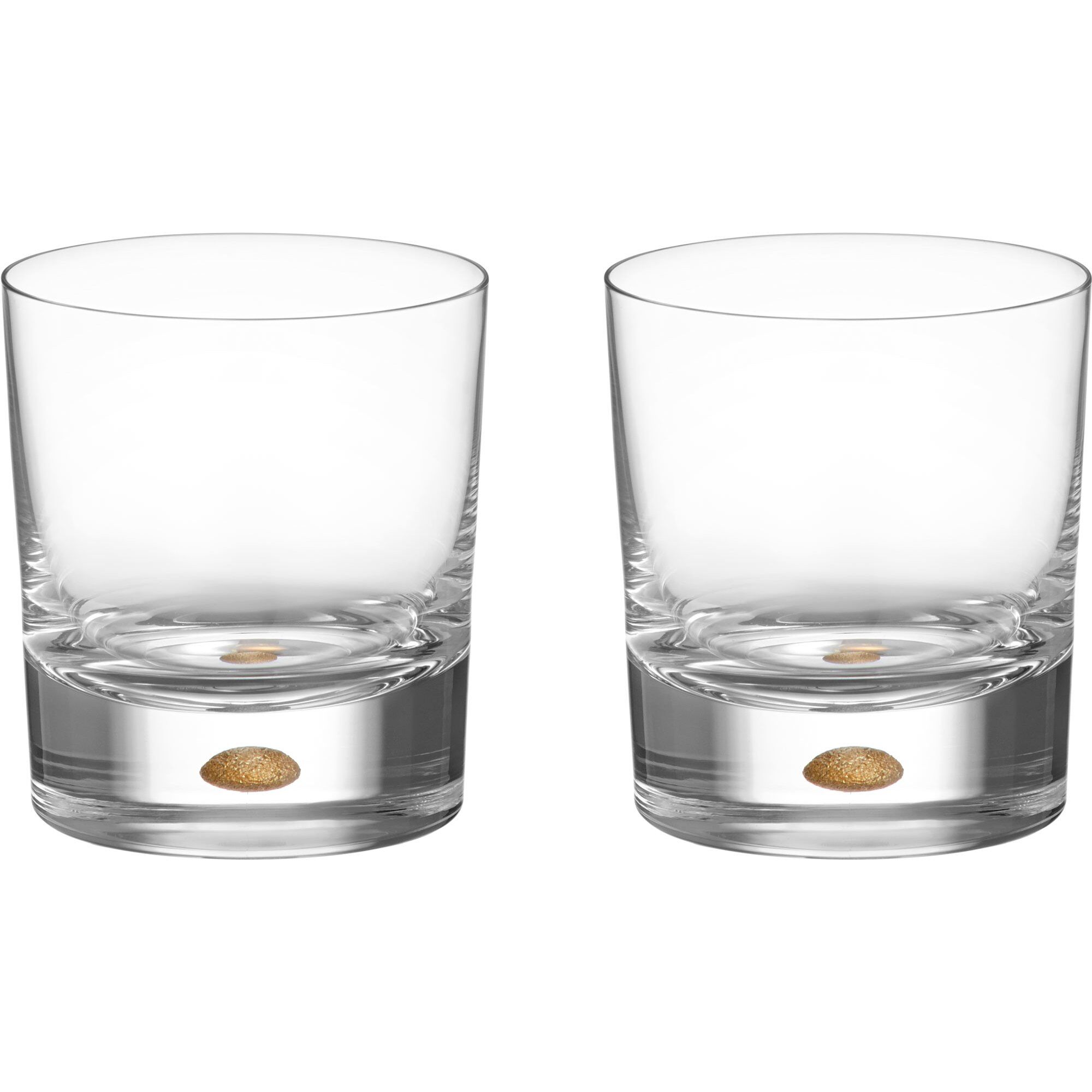 Intermezzo Double Old Fashioned Drinksglas 25 Cl Guld