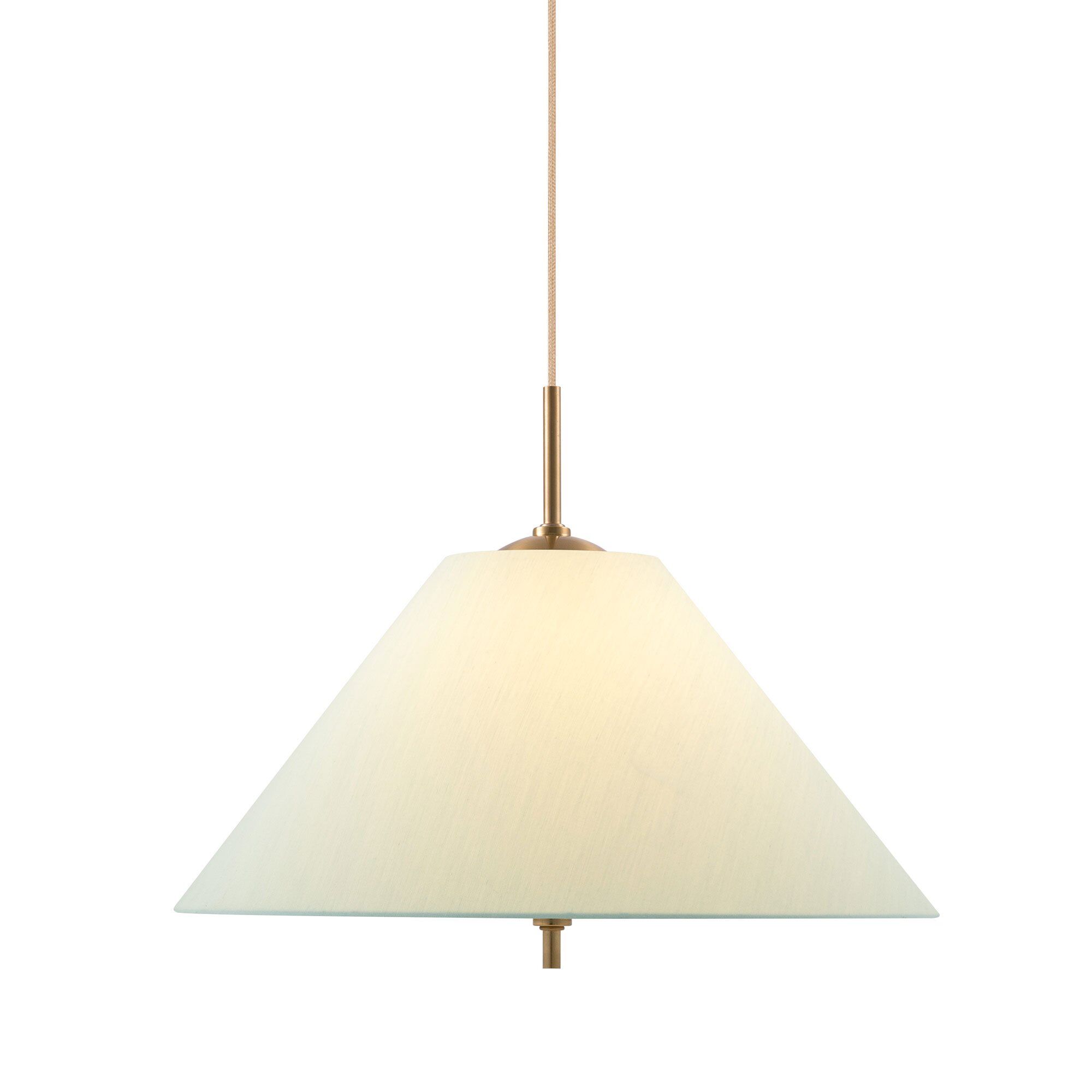 Iris Pendel Lampe 25 Cm Grøn