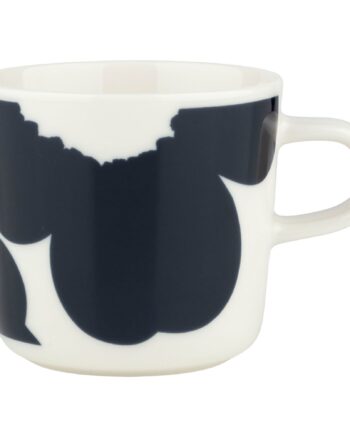 Iso Unikko Kaffekop   Dl  Hvid Blå
