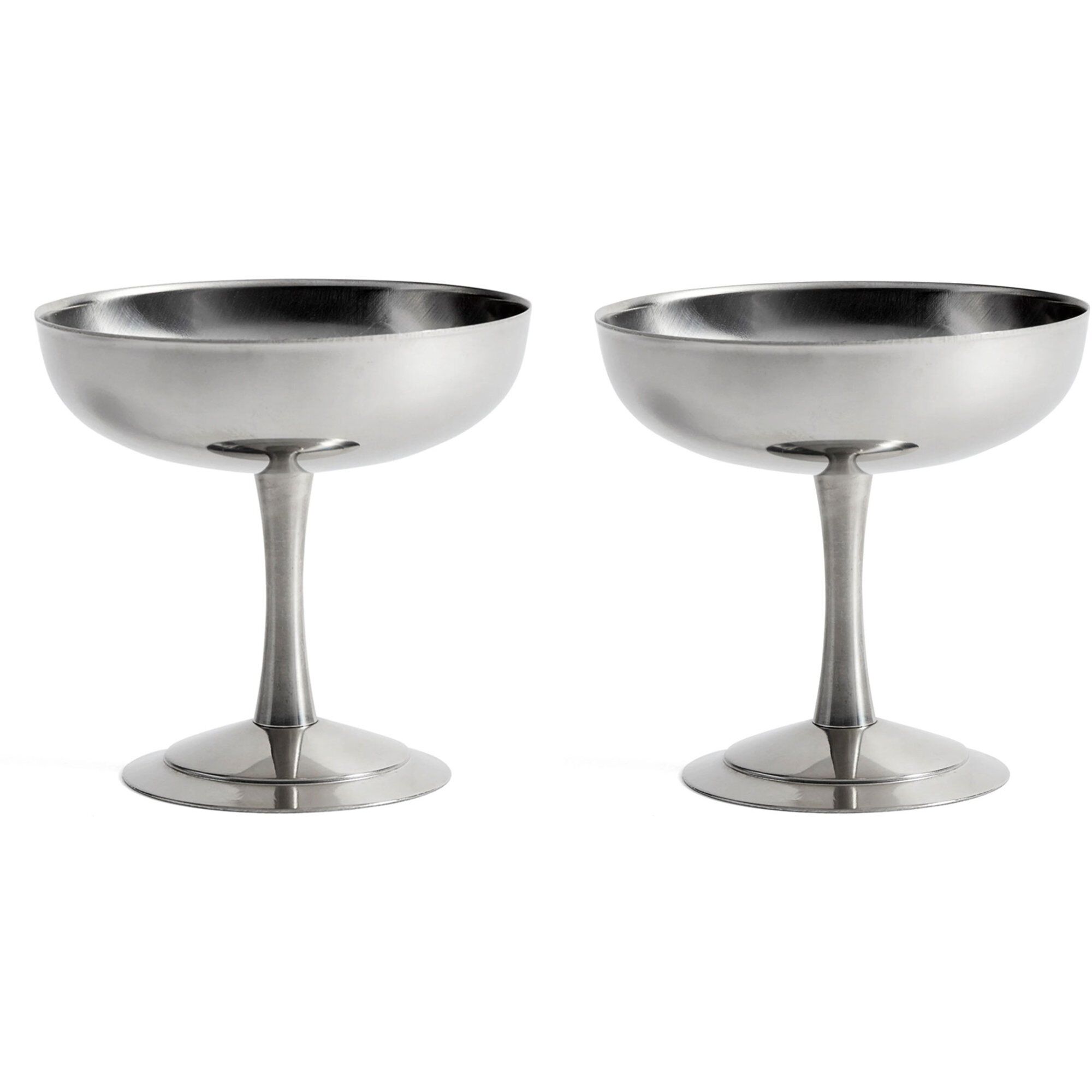 Italian Ice Cup Isbæger Stk Rustfrit Stål