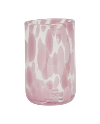 Jali Glas 10   Cm  Rose
