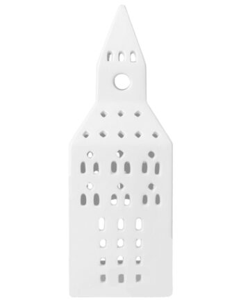 Kähler Urbania Kirketårn Lyshus 20 Cm  Hvid