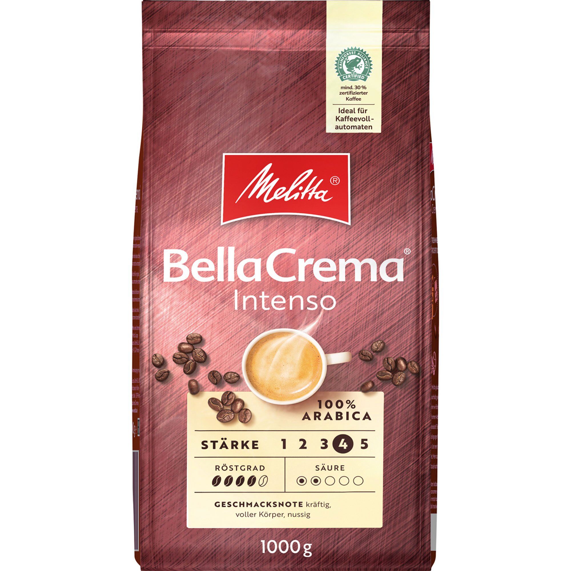 Kaffebønner Bella Crema Intenso Kg