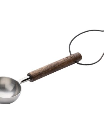 Kaffemål Metal Mørkt Træ