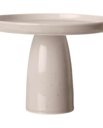 Kagefad   Porcelæn 20 Cm  Sand