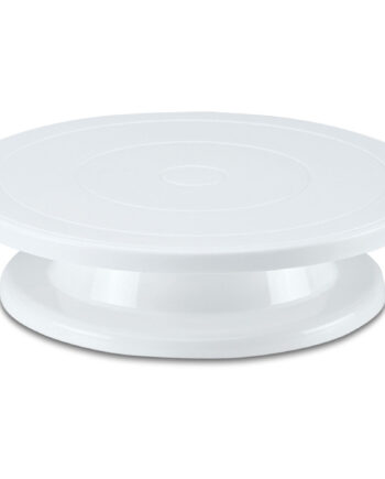 Kagesnurrer Hvid Plast Dia 27   Cm