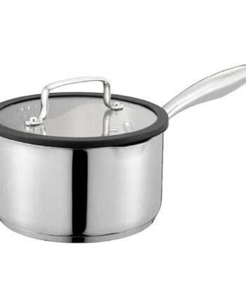 Karla Kasserolle Med Glaslåg   Liter 18 Cm