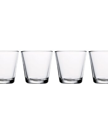 Kartio Drikkeglas 21cl 4stk  Klar