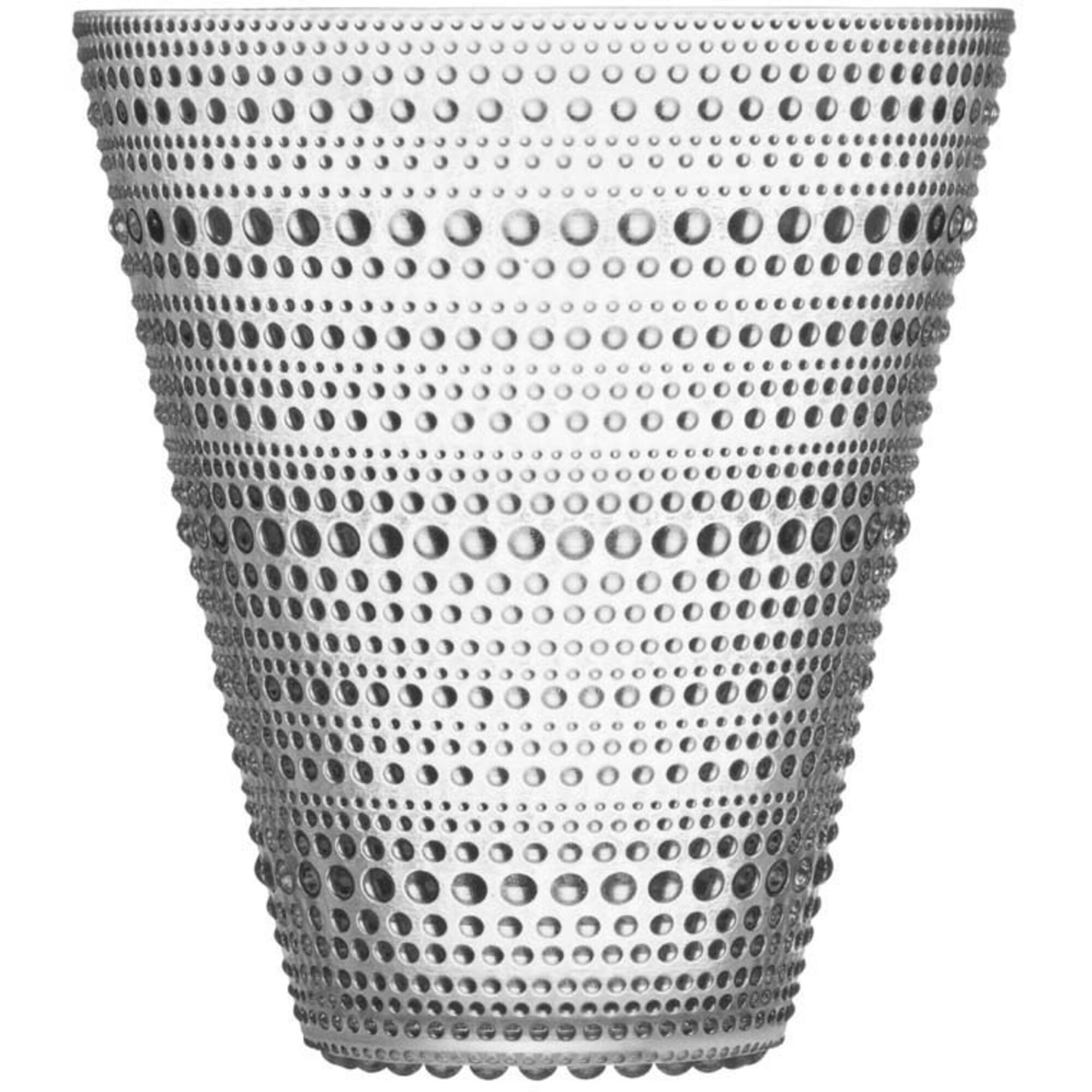 Kastehelmi Vase 15 Cm Klar