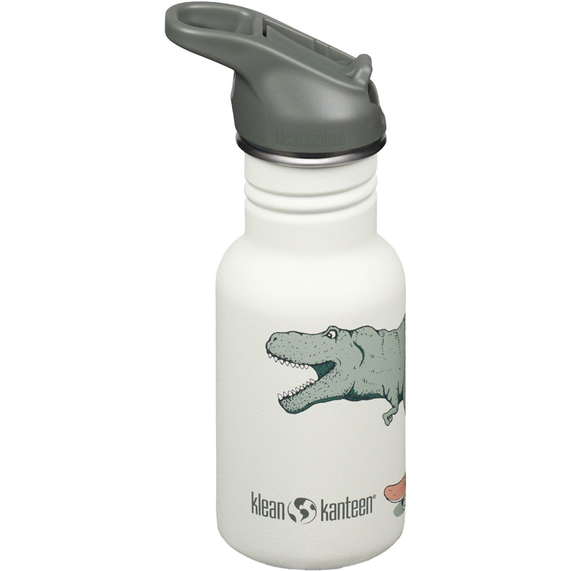 Kid Classic Narrow Flip Vandflaske 355 Ml Dino Skate