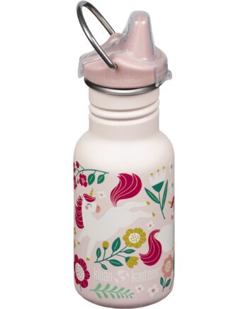 Kid Classic Narrow Sippy Børnekop Med Tud 355 Ml  Leaping Unicorns