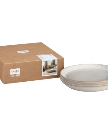 Kiln Tallerken  Mellem   -pak  Hvid Grå