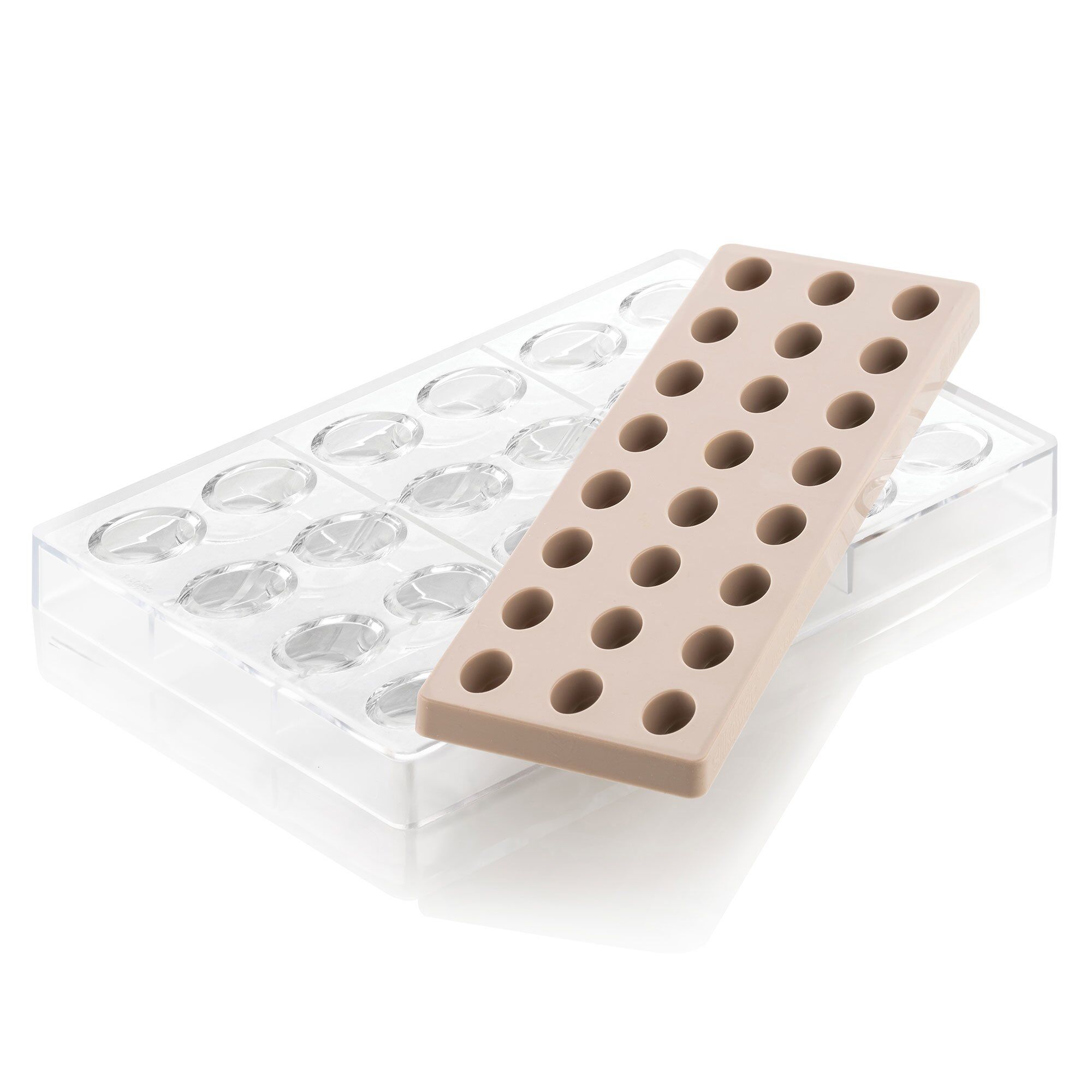 Kit Ovale 01 Chokoladesæt Silikone Tritan