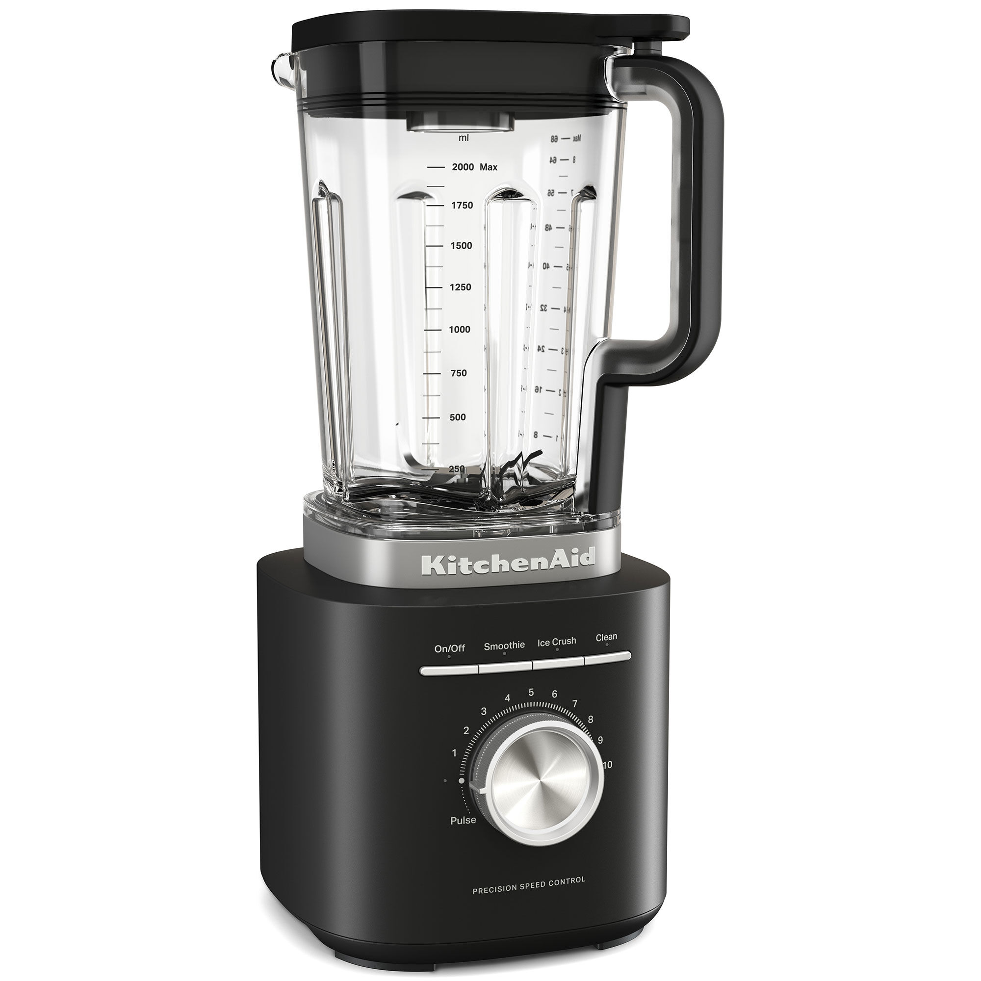 Kitchenaid Pure Power Blender 1liter Matte Black