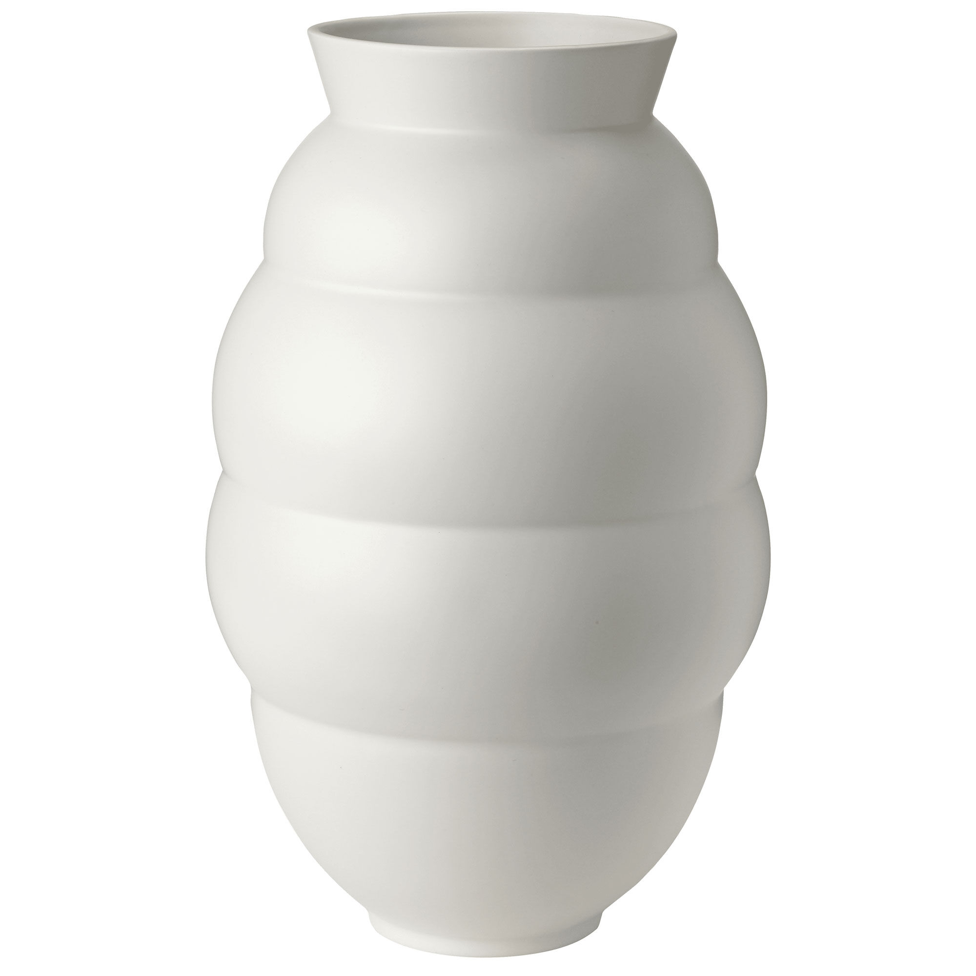 Knabstrup Tortus Archie Vas 41 Cm Hvid