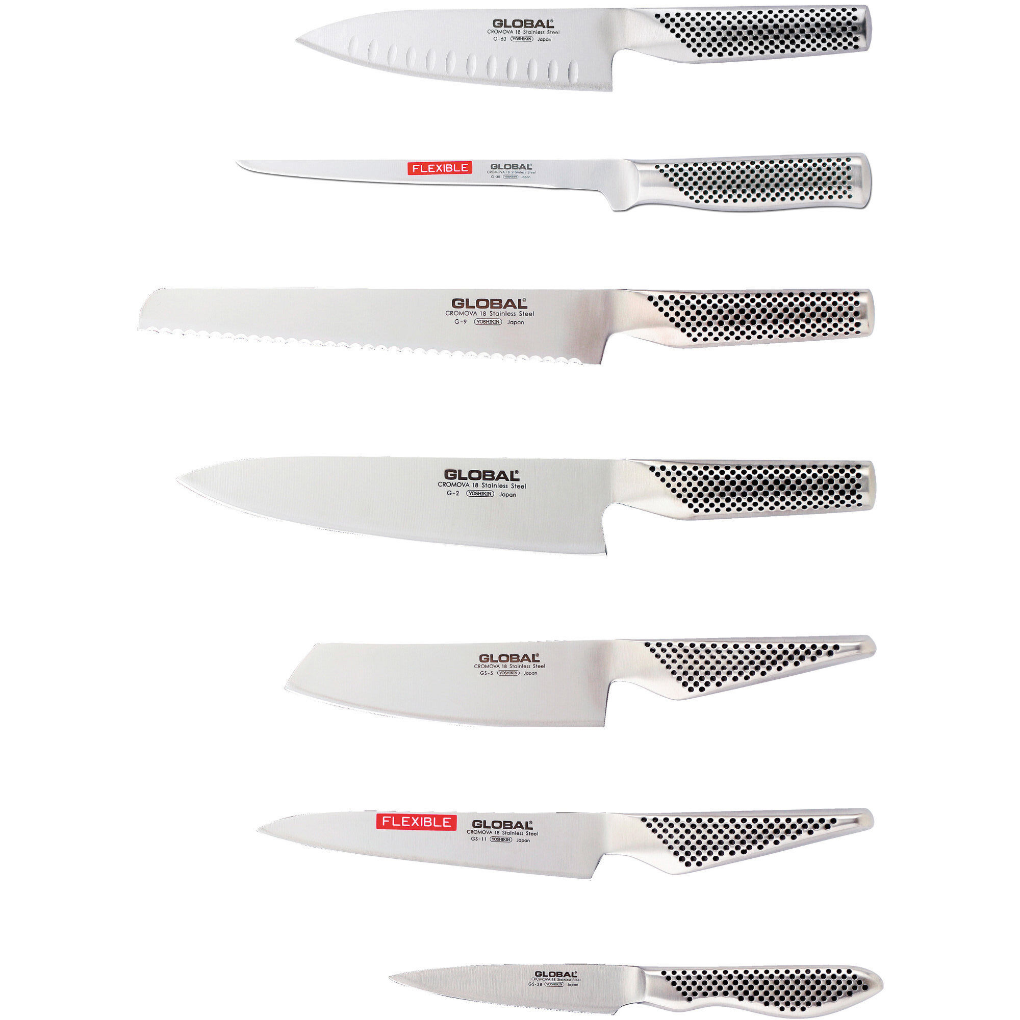 Knivsæt Med Knive