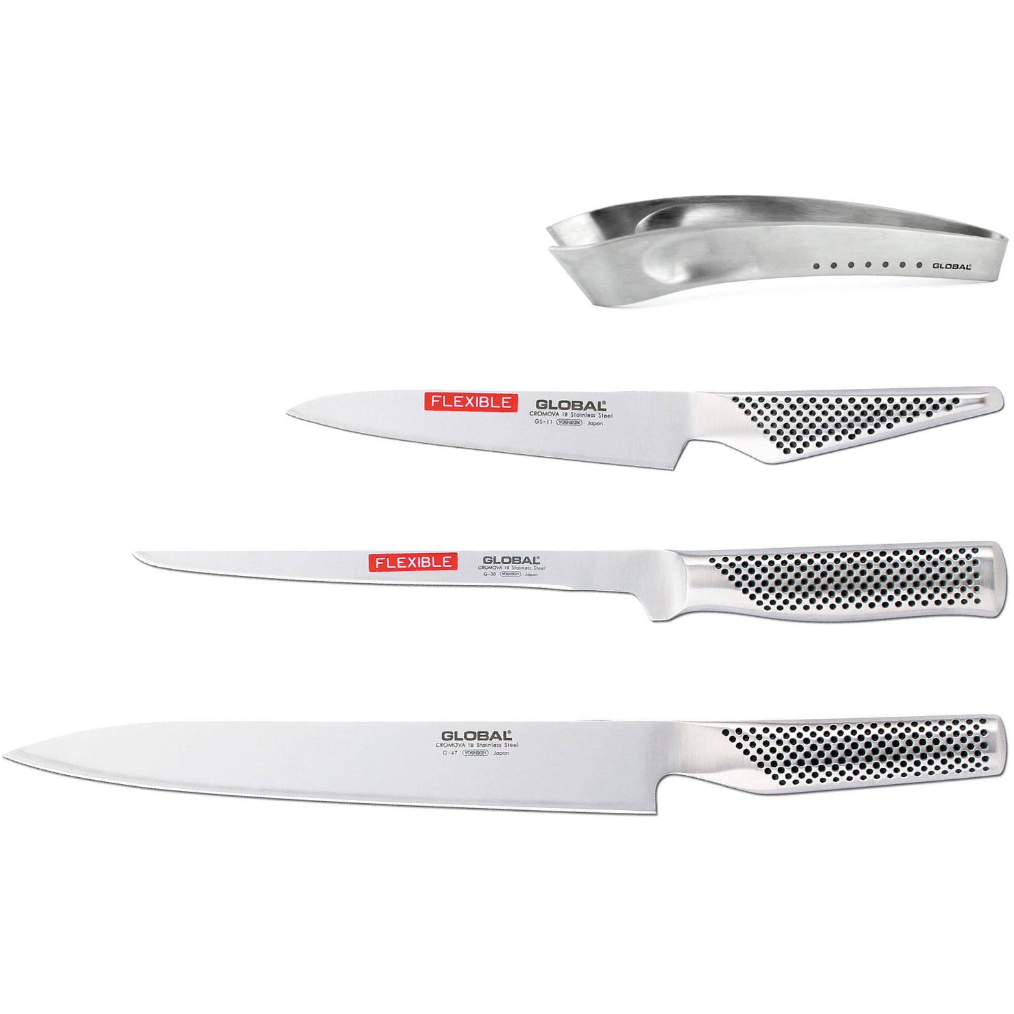 Knivsæt Med Knive Og Pincet
