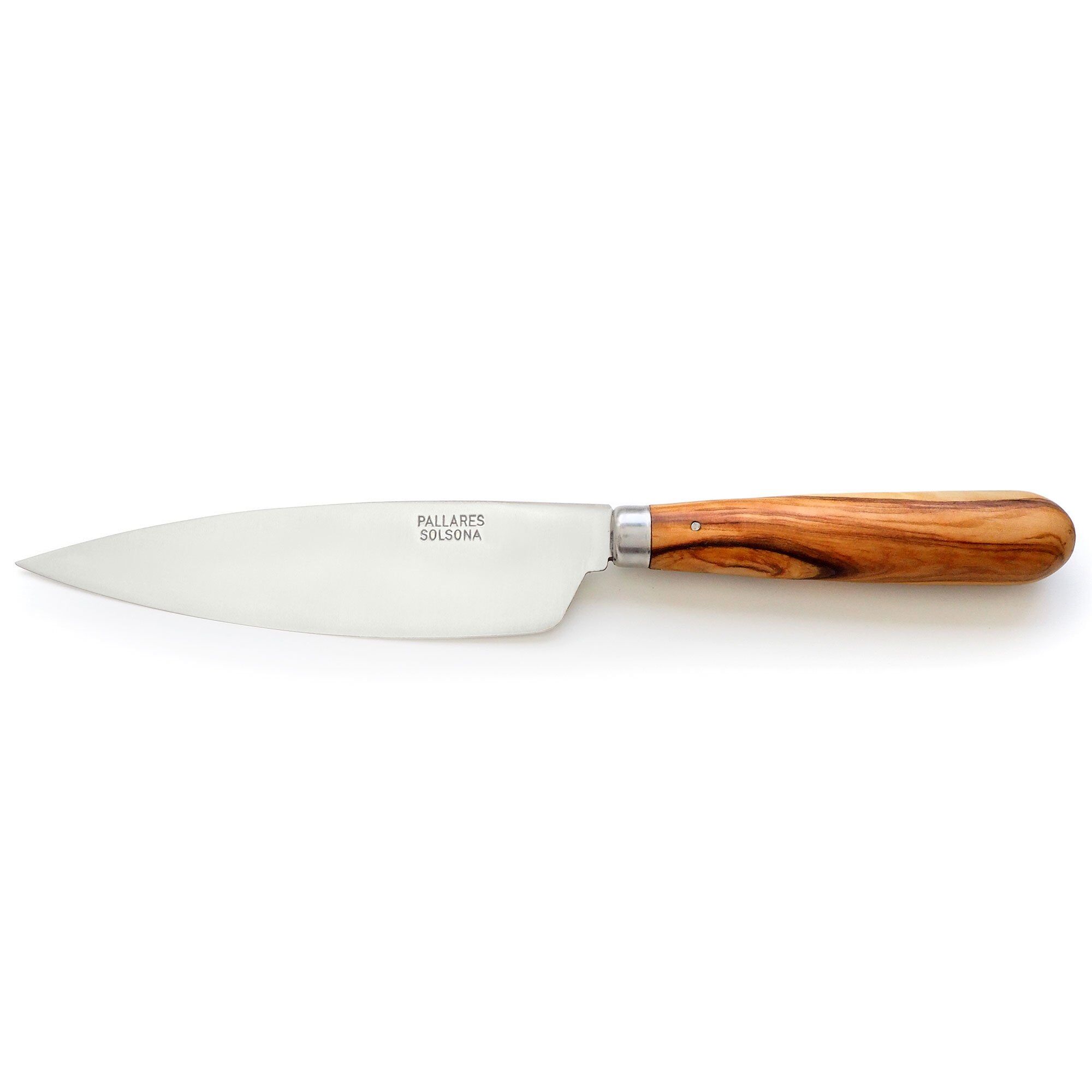 Køkkenkniv 16 Cm Rustfrit Stål Oliventræ