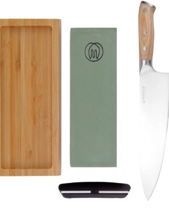 Kokkekniv Med Slibe-kit