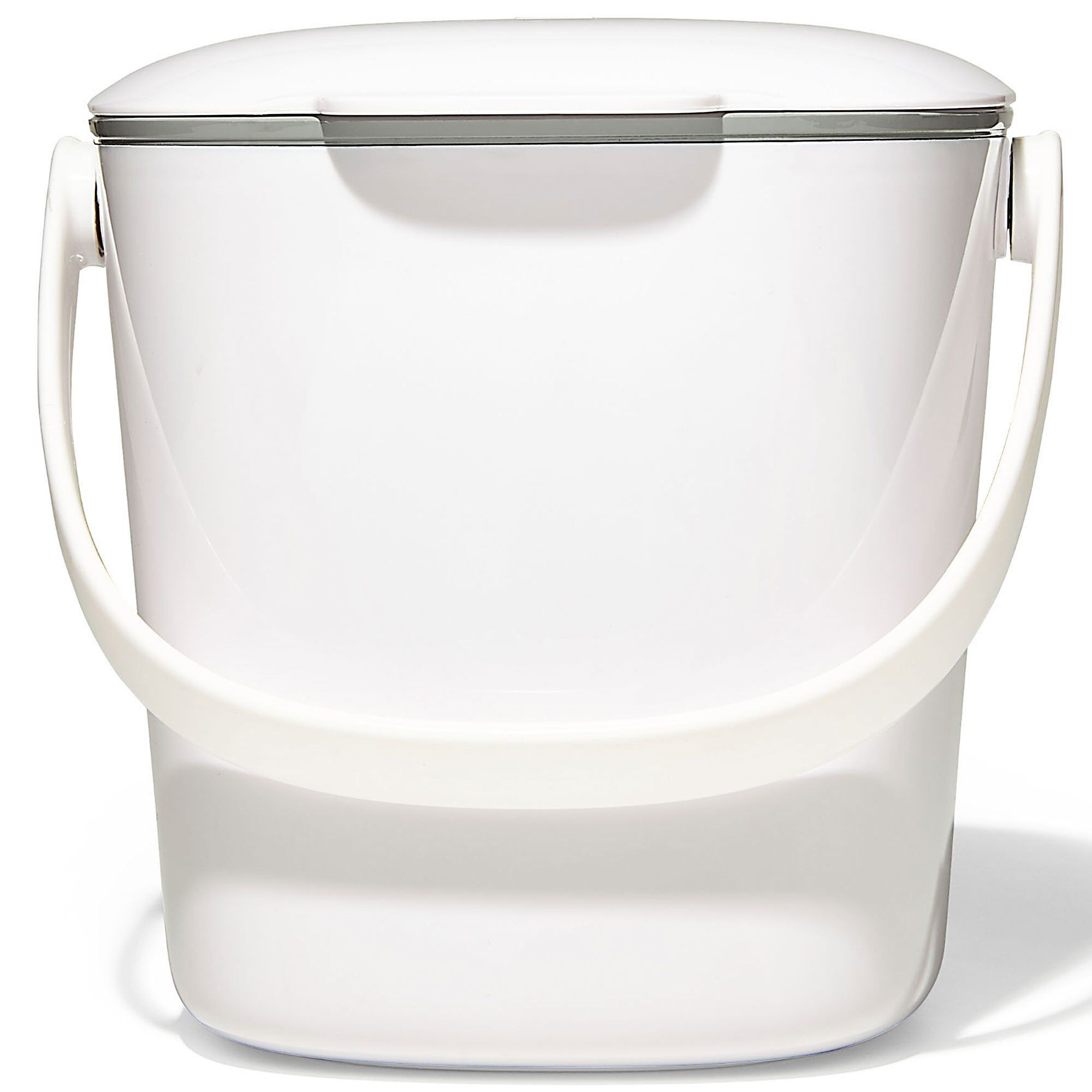 Kompostbeholder Liter Hvid