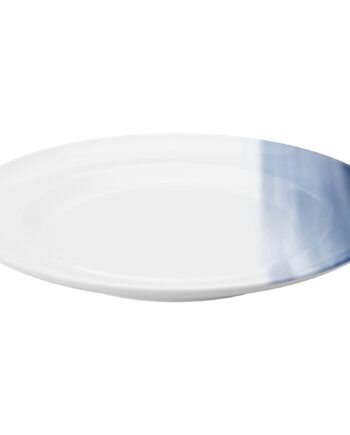 Koppel Dekor Tallerken 16 Cm  Hvid Blå