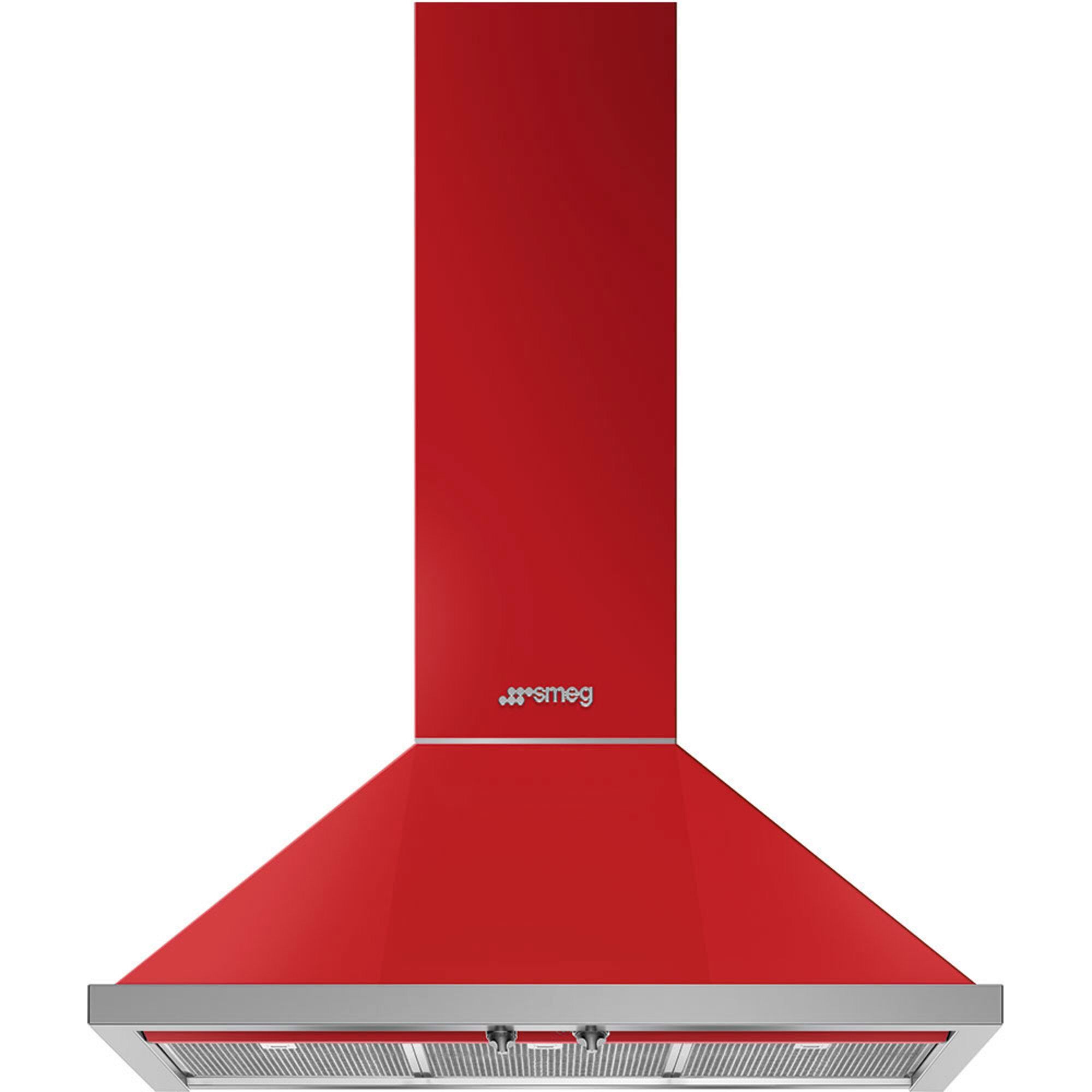 Kpf9rd Portofino Emhætte 90 Cm Rød
