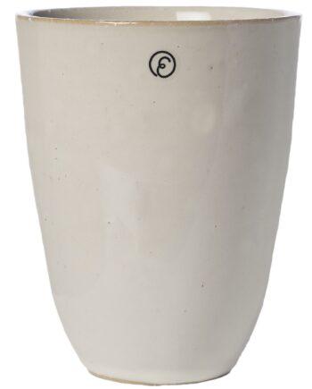 Krus Uden Hank 11   Cm  Naturhvid