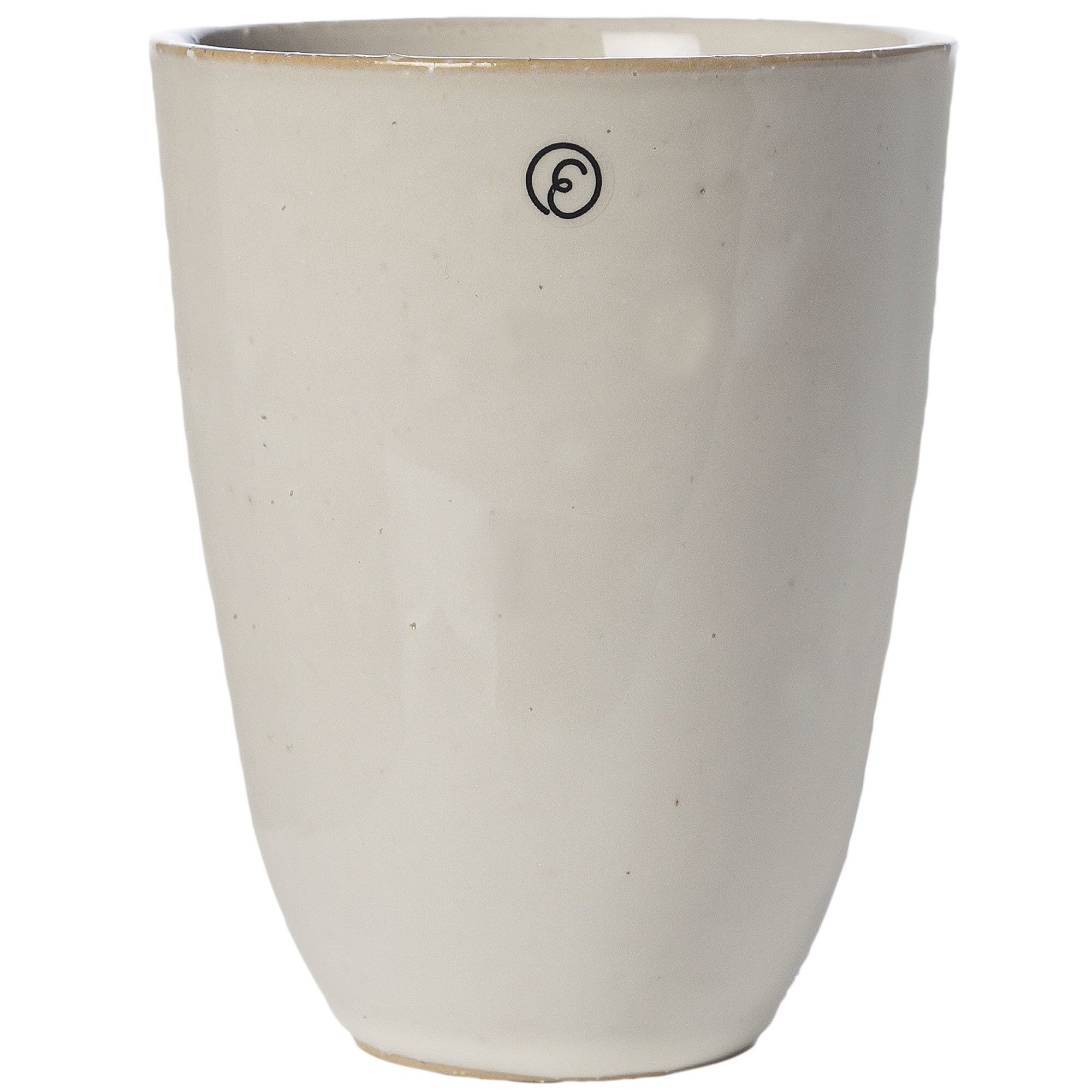 Krus Uden Hank 11 Cm Naturhvid