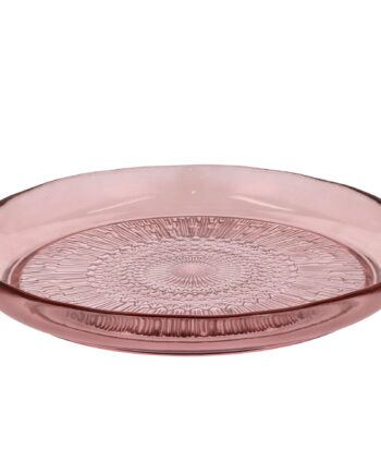 Kusintha Glastallerken ø25 Cm  Pink