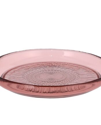 Kusintha Glastallerken ø18 Cm  Pink