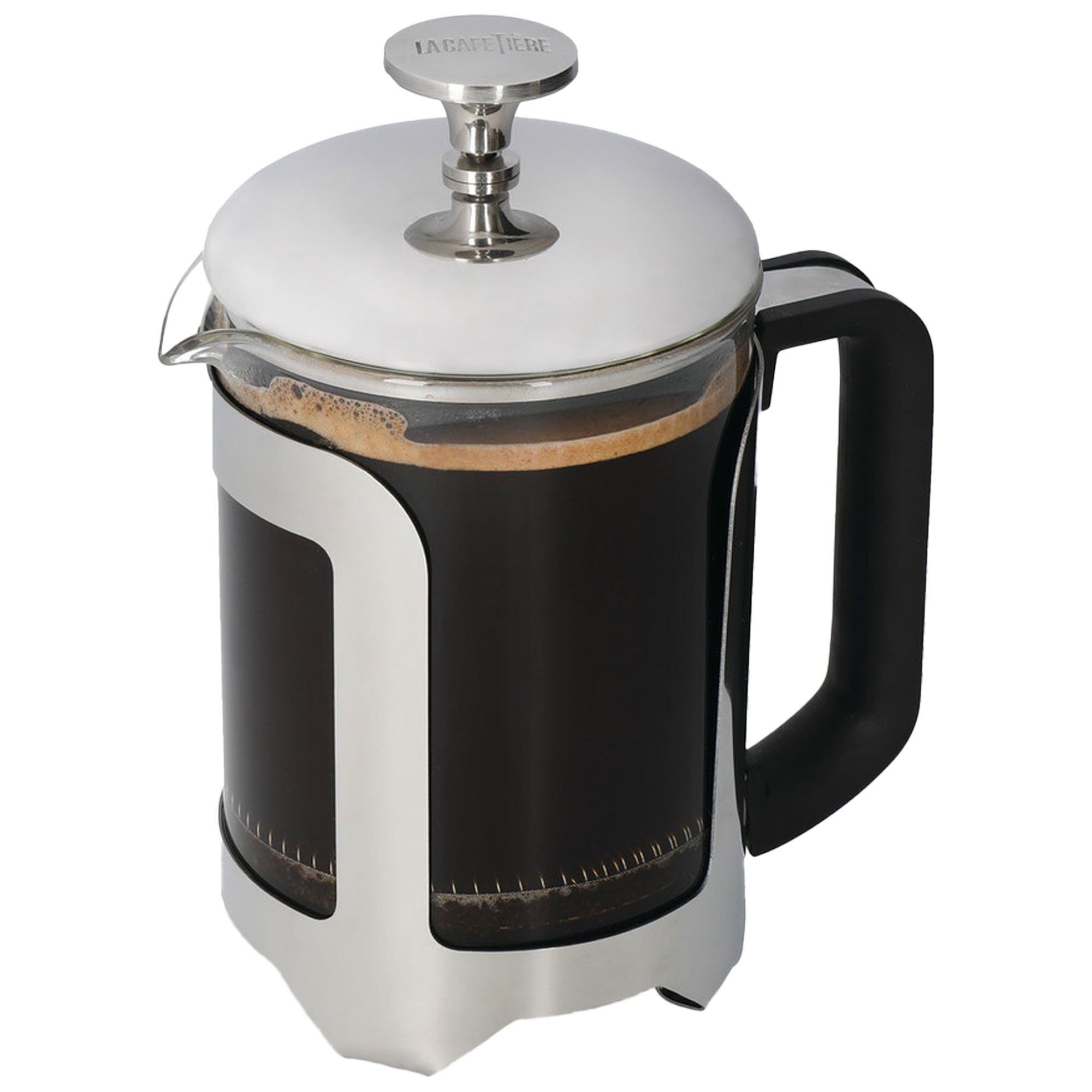 La Cafetiã Re Roma Stempelkande Kopper Rustfrit Stål