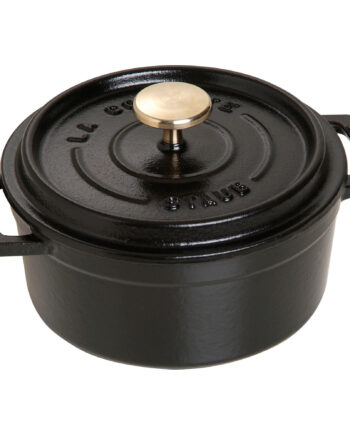 La Cocotte Rund Cocotte 12cm      Liter  Sort