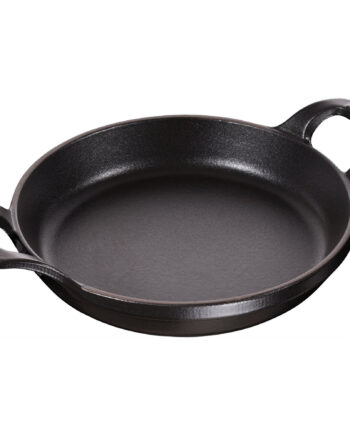 La Cocotte Rundt Ovnfast Fad 20cm    75 Liter  Sort