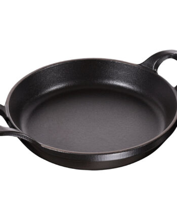 La Cocotte Rundt Ovnfast Fad 12cm    25 Liter  Sort