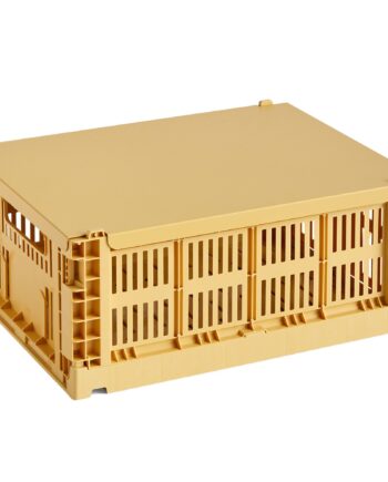 Låg  Colour Crate  Golden Yellow  Medium