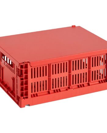 Låg  Colour Crate  Rød  Medium