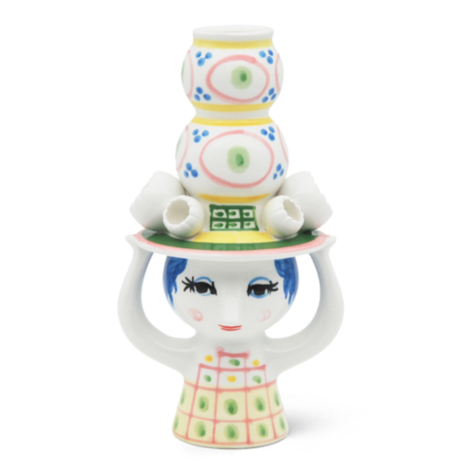 Lady With Hat Lysestage 16 Cm Rosa