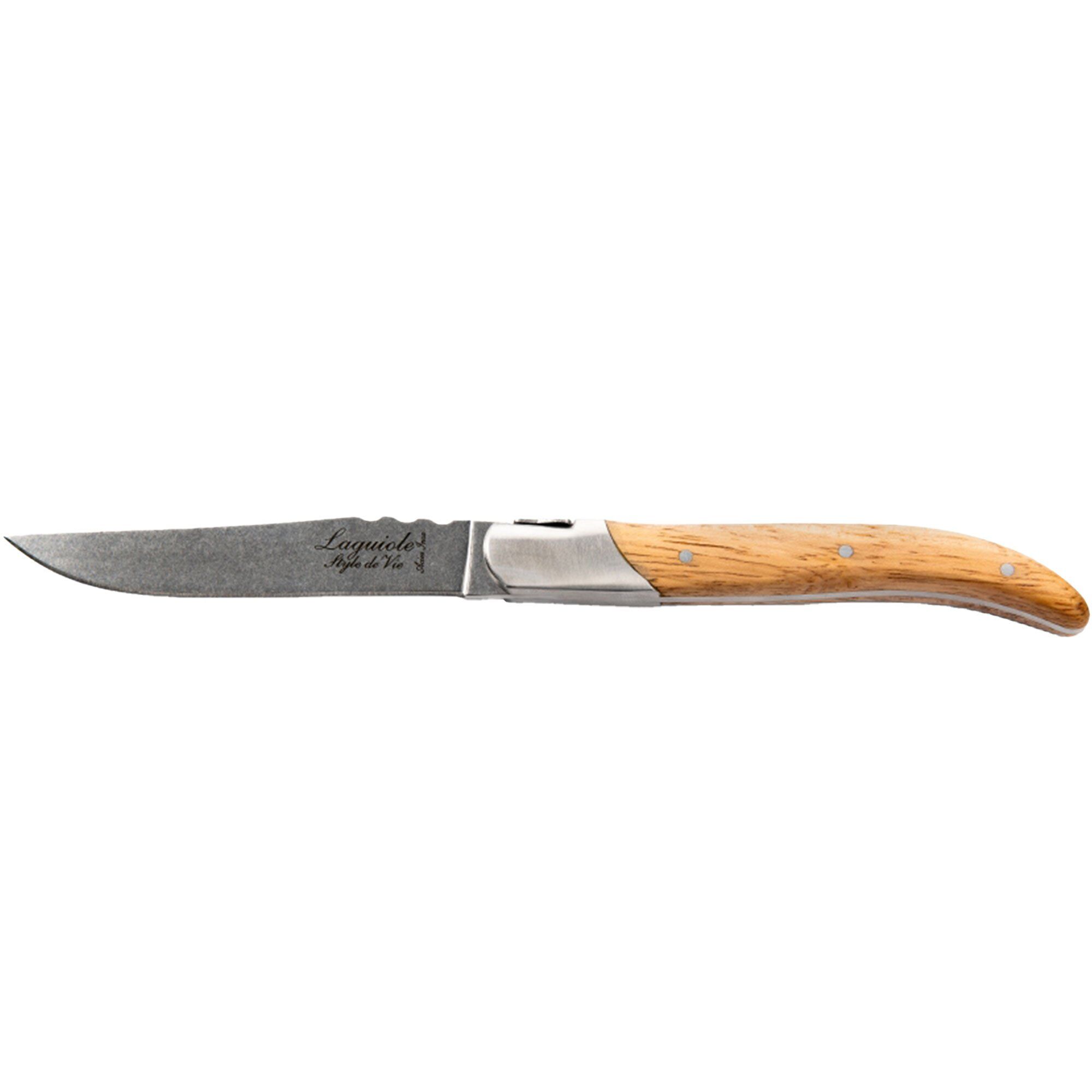 Laguiole Grillknive -pack Egetræ