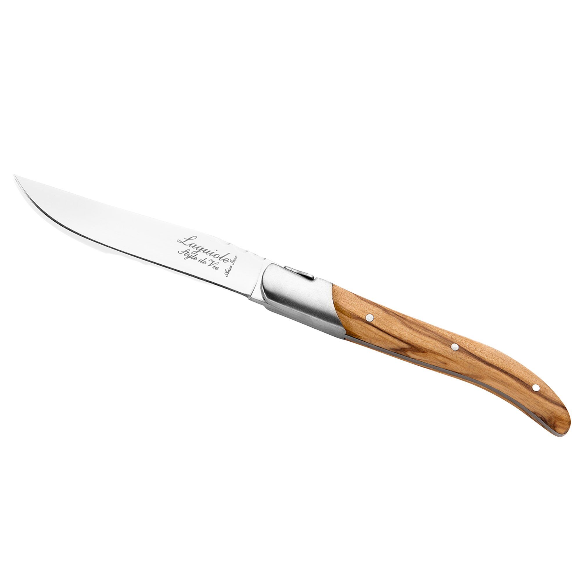 Laguiole Grillknive -pak Oliventræ