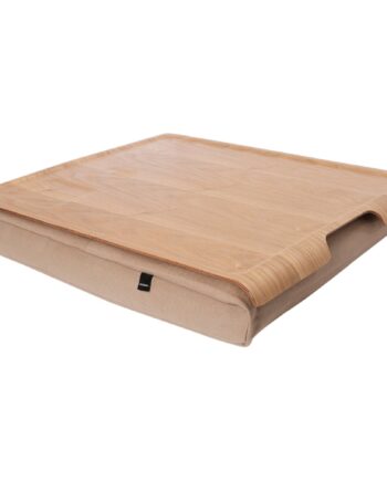 Laptray Knæbakke  Natur Sand