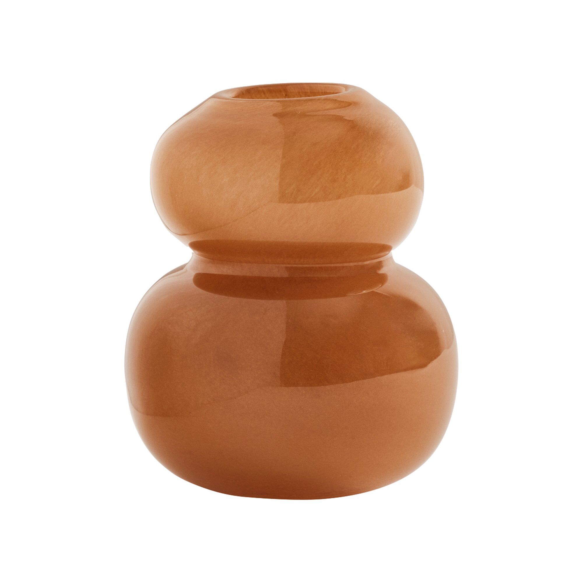 Lasi Vase 12 Cm Nutmeg