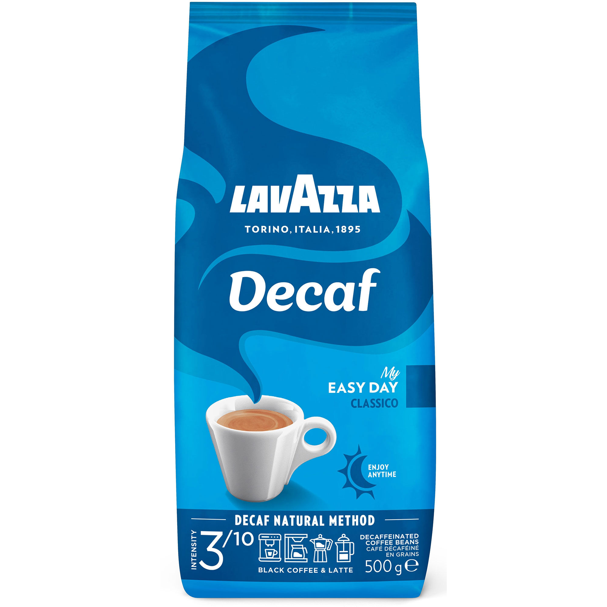 Lavazza Decaf Classico My Easy Day Kaffebønner 500g